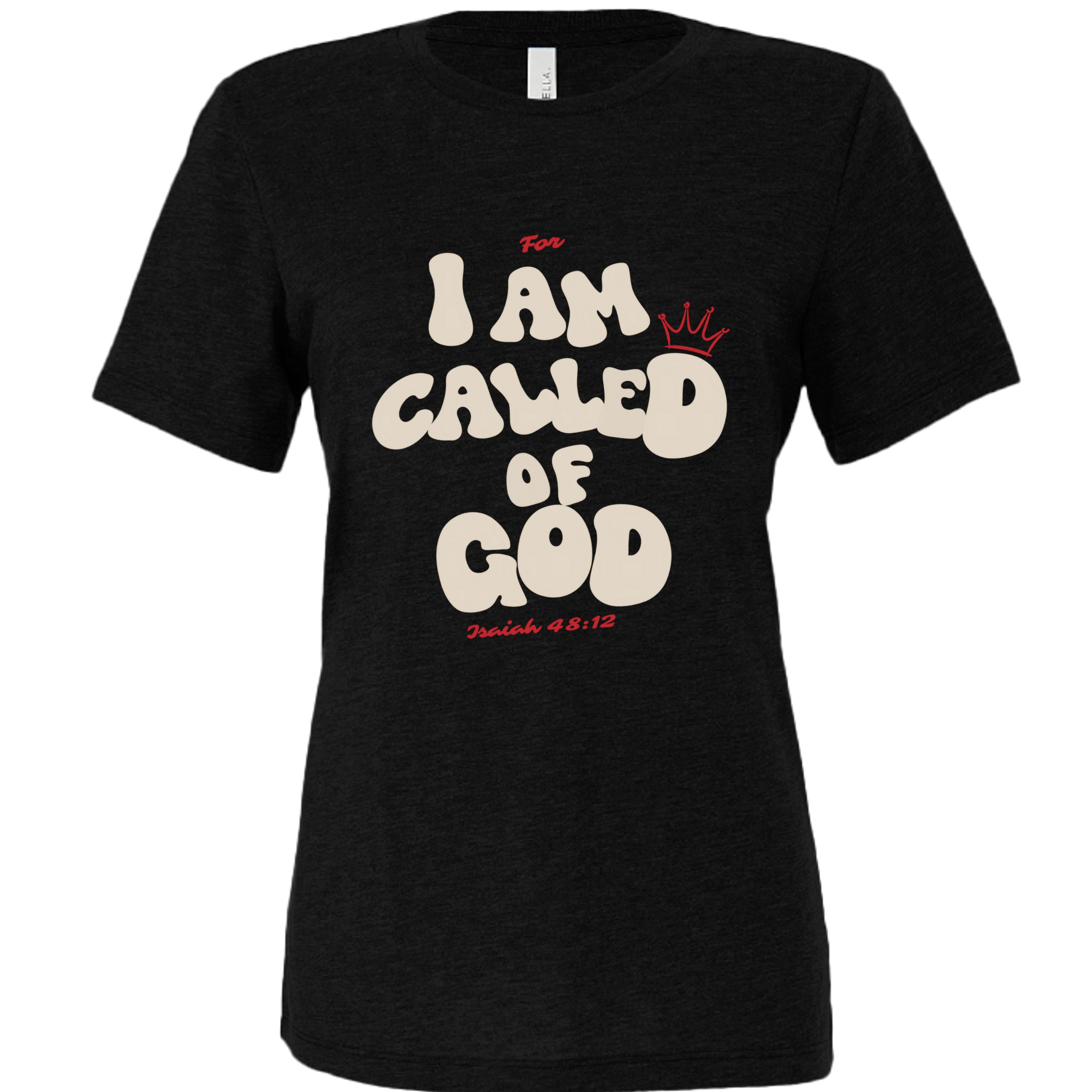 SOLID BLK TRIBLEND - 6413 - FRONT
