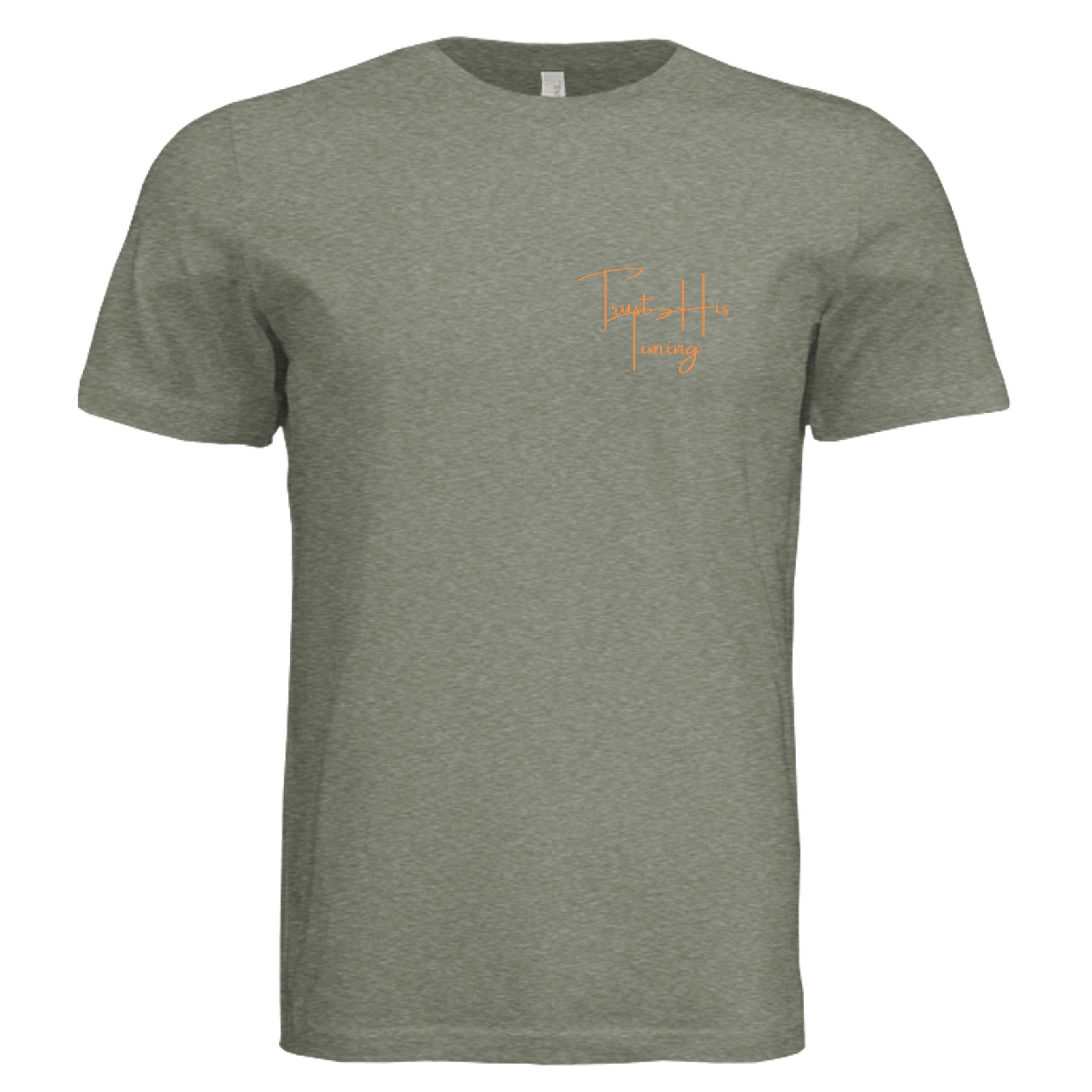 Military Green Triblend - 3413C - FRONT