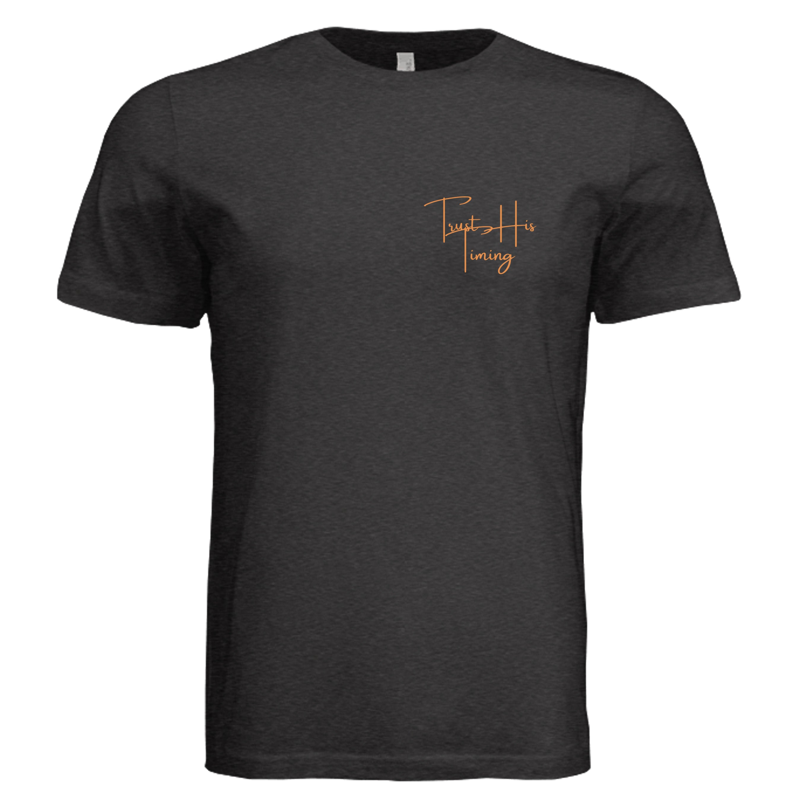 Black Heather Triblend - 3413C - FRONT